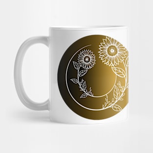 Little Aesthetic Sunflower Mug